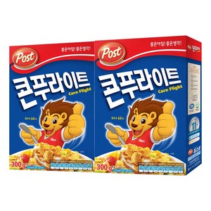 포스트 콘푸라이트 시리얼, 300g, 2개