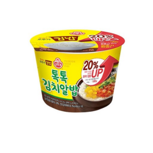 오뚜기 컵밥 톡톡 김치알밥, 222g, 4개