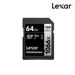 렉사 Pofessional 1066X SDXC UHS-I Cads, 64GB, 1개