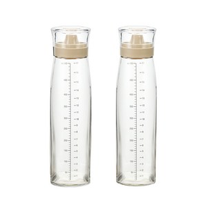 키텐실 시노글라스 오일병 베이지, 500ml, 2개