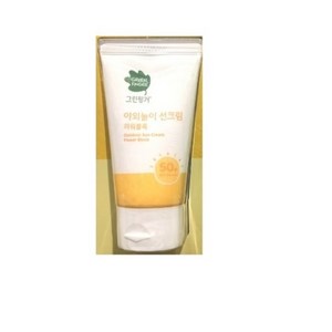 그린핑거 야외놀이 선크림 파워블록 SPF50+ PA++++, 80ml, 1개