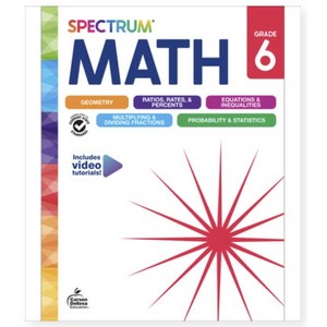 Spectum Math K 1 2 3 4 5 6 7 선택 스펙트럼 매쓰, 6번