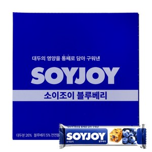 소이조이 블루베리 고단백질 고식이섬유 글루텐프리, 1개, 360g