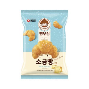 농심 빵부장 소금빵, 55g, 8개