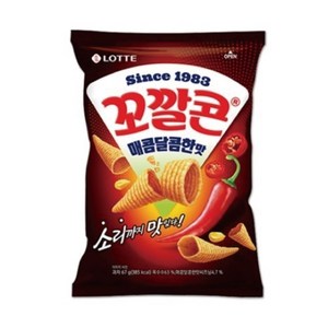 롯데제과 꼬깔콘 매콤달콤맛, 67g, 20개