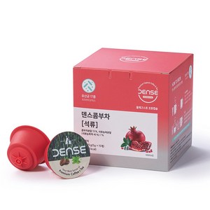 덴스 돌체구스토 호환 캡슐 콤부차 석류 15개입, 75g