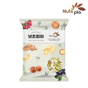 [넛츠피아] 씨드믹스 500g 아몬드슬라이스+호박씨+해바라기씨, 1개