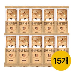 [맘스케이크] 플랫파운드 아몬드맛, 15개, 50g