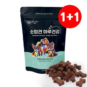 1+1 [썬더펫] 앤슈 소형견 하루건강 강아지간식 영양간식 기호성 소형견 애견 반려견 사료 영양제 기능성 피부 관절 눈 뉴트리탑 6g*30 180g, 30개, 6g