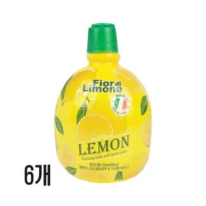 피오디 레몬, 200ml, 6개