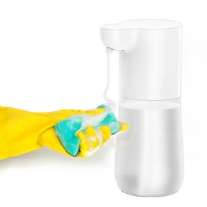 대용량 비접촉 자동센서 주방세제 디스펜서 젤타입 600ml, 1개, 화이트