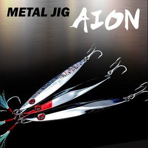 토토미 AION 아이온 메탈지그 20g~60g 롱 메탈지그 대삼치 부시리 전용, 50g 3번-올크롬, 1개