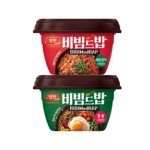 [동원] 양반 비빔드밥 2종 (컵)매운참치 2개+돌솥 2개 (총 4개), 4개, 271.5g