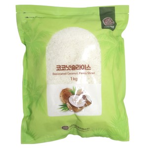 이든타운 건조 코코넛슬라이스, 1kg, 1개