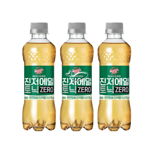 캐나다드라이 진저에일 토닉 제로 300ml, 12개