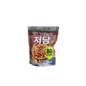 오리온 마켓오 오그래놀라 저당 통보리 시리얼 255.00g 신제품, 255g, 3개
