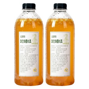 허밍테이블 파인애플식초 1L (자연발효식초), 2개