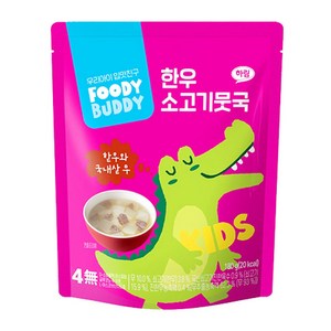 하림 푸디버디소고기뭇국, 180g, 8개