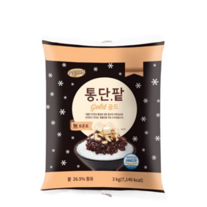 리치스 통단팥 골드파우치, 3kg, 5개