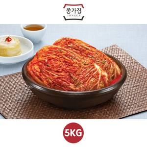 종가집 배추김치(소백남도) 5Kg 국산 남도 포기김치, 1개