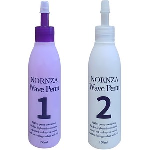 노른자 웨이브펌 파마약 모든모발용 1제 150ml + 2제 150ml 세트, 1개