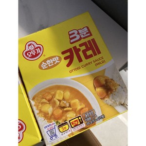 오뚜기 3분 카레 순한맛, 200g, 24개