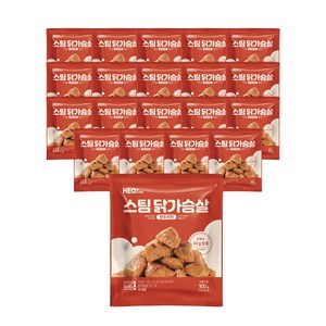 허닭 스팀 닭가슴살 탄두리맛 100g, 20개