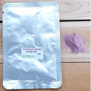 오피스안 Cochineal Extract 코치닐색소(식품첨가용) 10g 딸기우유만들기용색소