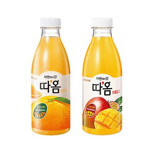 따옴주스730ml 오렌지3+애플망고3 냉장무료배송, 730ml, 1세트