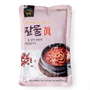 다림식품 통팥을 갈아 만든 팥칼국수용 팥물 진 500g 세트, 5개