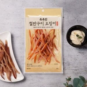 촉촉한 철판구이 오징어 90g(30g X 3봉), 3개, 30g