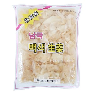 원효 남국 백색 초생강, 1.3kg, 1개