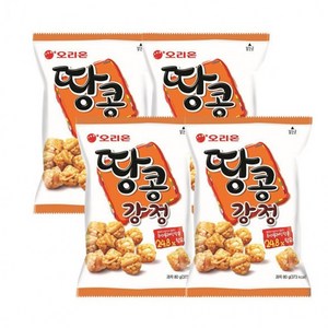 오리온 땅콩강정, 80g, 4개