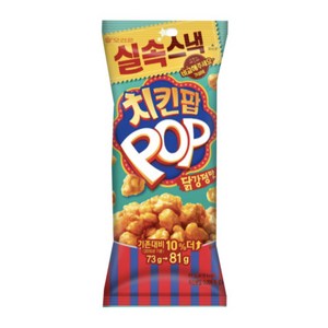 오리온 치킨팝 닭강정맛, 81g, 4개