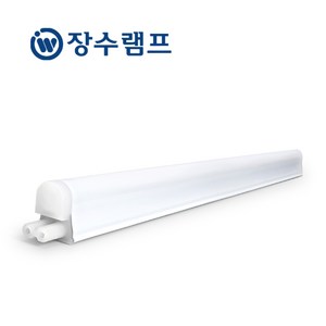 장수램프 LED T5 간접조명 간접등 300mm 5W, 주광색, 1개