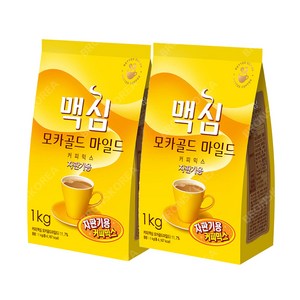 동서 맥심 모카골드 마일드 커피믹스(자판기용) 1kg, 1개입, 2개