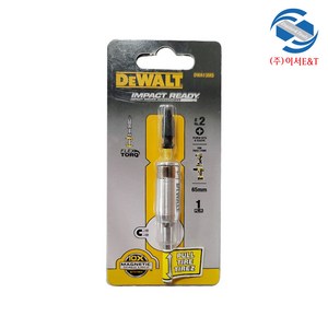 디월트 임팩용 양날 토션비트 DWA13MS 65mm 10X 마그넷 슬리브 이서이엔티, 1개