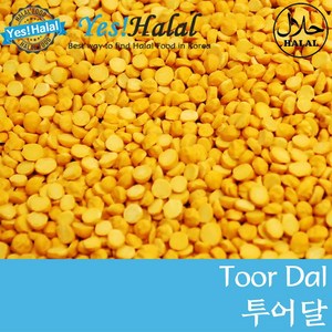 Yes!Global Toor Dal 비둘기콩 투르달 (인도 India 800g India), 1개, 800