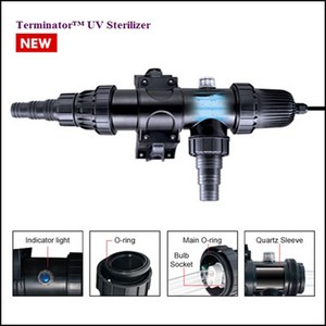 페리하 터미네이터 UV 살균기 18W, 1개