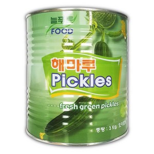 늘푸른 해마루 오이피클 슬라이스 3kg, 1개