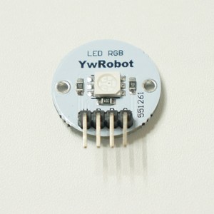 [파츠키츠] 원형기판 RGB LED모듈 아두이노 Common Anode