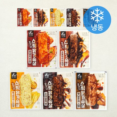 꼬기다 닭가슴살 스틱 100g x 5종 x 2개