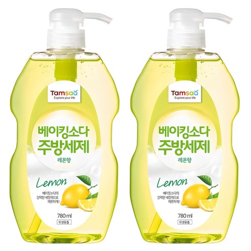 사무실 비치 정기배송 주기 세제 구매 가이드 탐사 베이킹소다 주방세제 레몬향