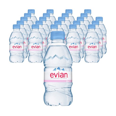 재택근무 설치 조건 생수 구매 가이드 에비앙 천연광천수 생수, 330ml, 24개