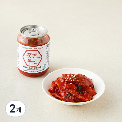 [로켓프레시] 홍캔두잇 홍어무침 PET형, 2개, 220g