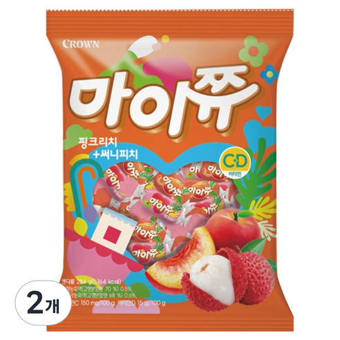 크라운 마이쮸 리치피치트위스트
