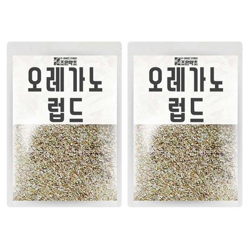 조은약초 오레가노 럽드, 2개, 600g