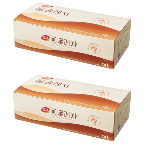 동서 둥굴레차, 1.2g, 100개입, 2개