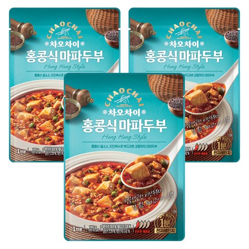 차오차이 홍콩식 마파두부, 180g, 3개