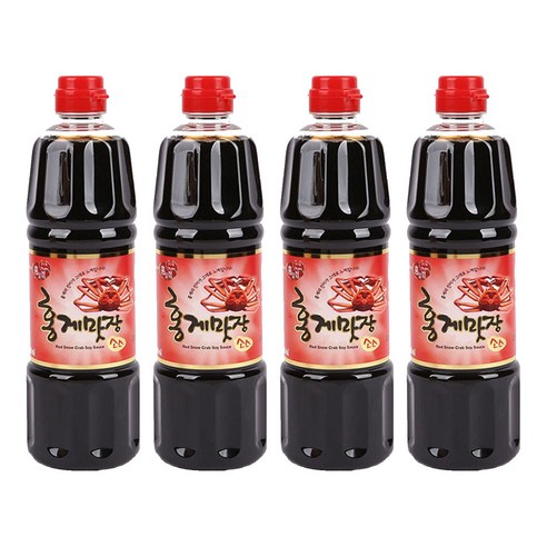 홍일점 홍게맛장소스, 4개, 500ml